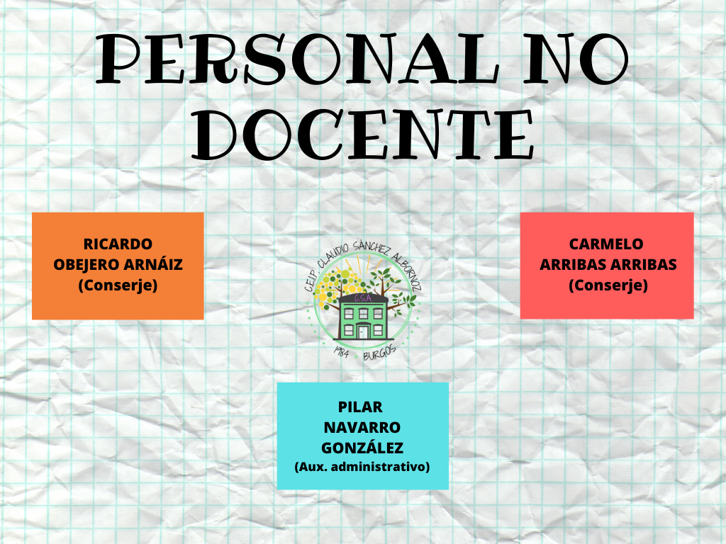 Personal no docente 25-26